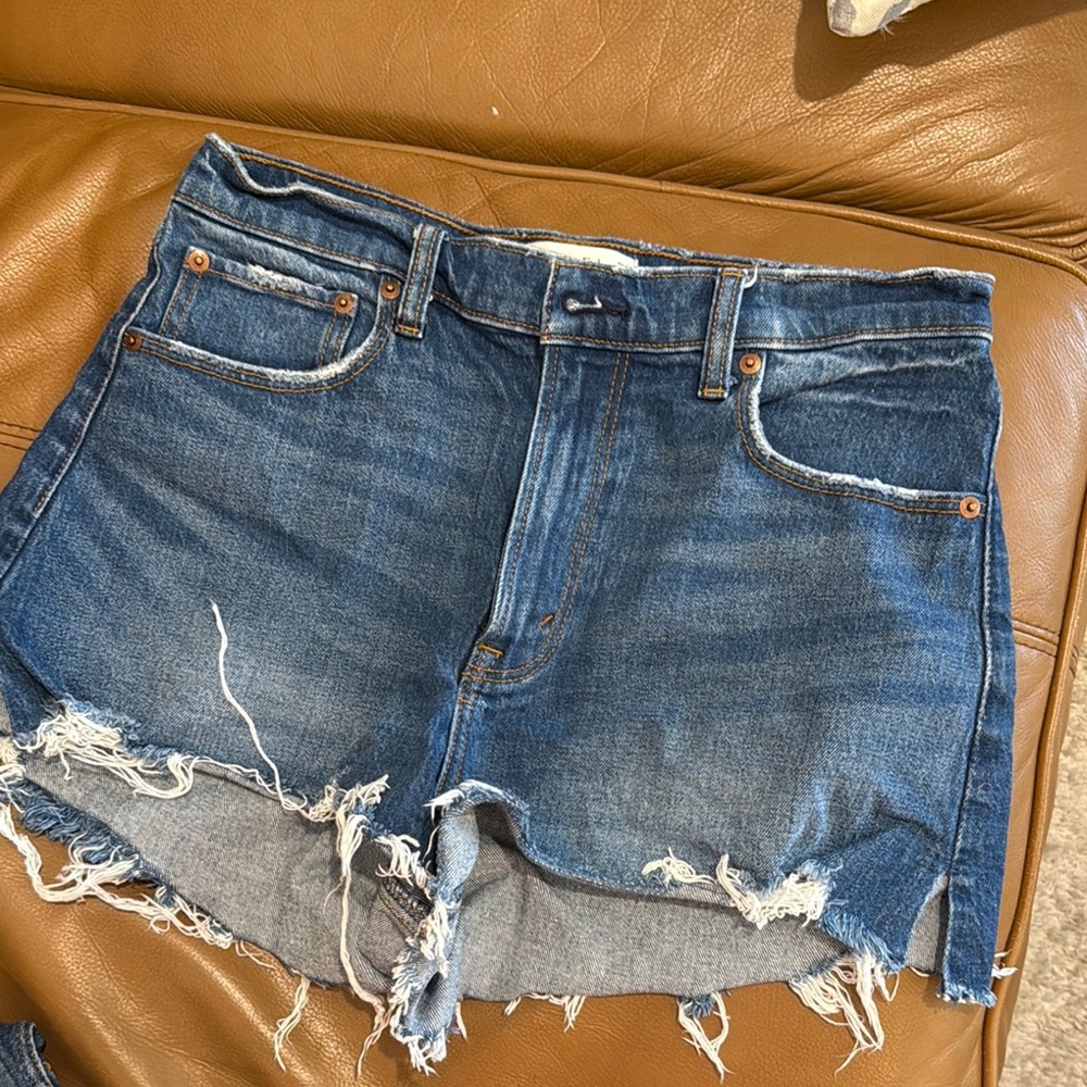Denim Distressed Women's Shorts